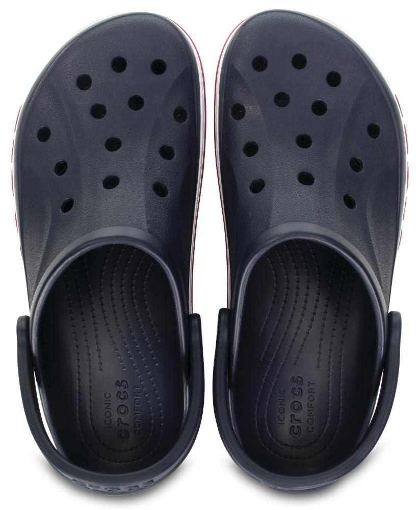 Crocs Unisex-Adult Bayaband Clog | Comfortable Slip-On Water Shoes for Men & Women | Perfect for Beach, Pool, Garden & Casual Wear
