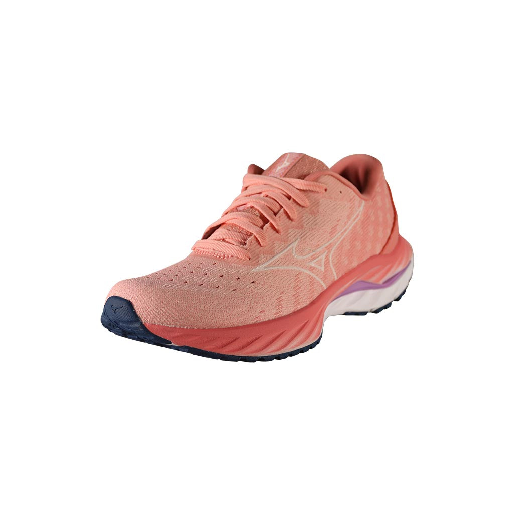Mizuno Wave Inspire 19 SSW Women's Running Shoes (B Width) - Peach Bud Color | Lightweight Support for Road Running, Jogging & Training
