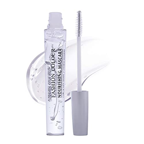 Long Lasting Transparent Nourishing Mascara for Natural Look - 8ml Volumizing & Conditioning Formula - Perfect for Everyday Wear, No Makeup Makeup Looks, and Sensitive Eyes