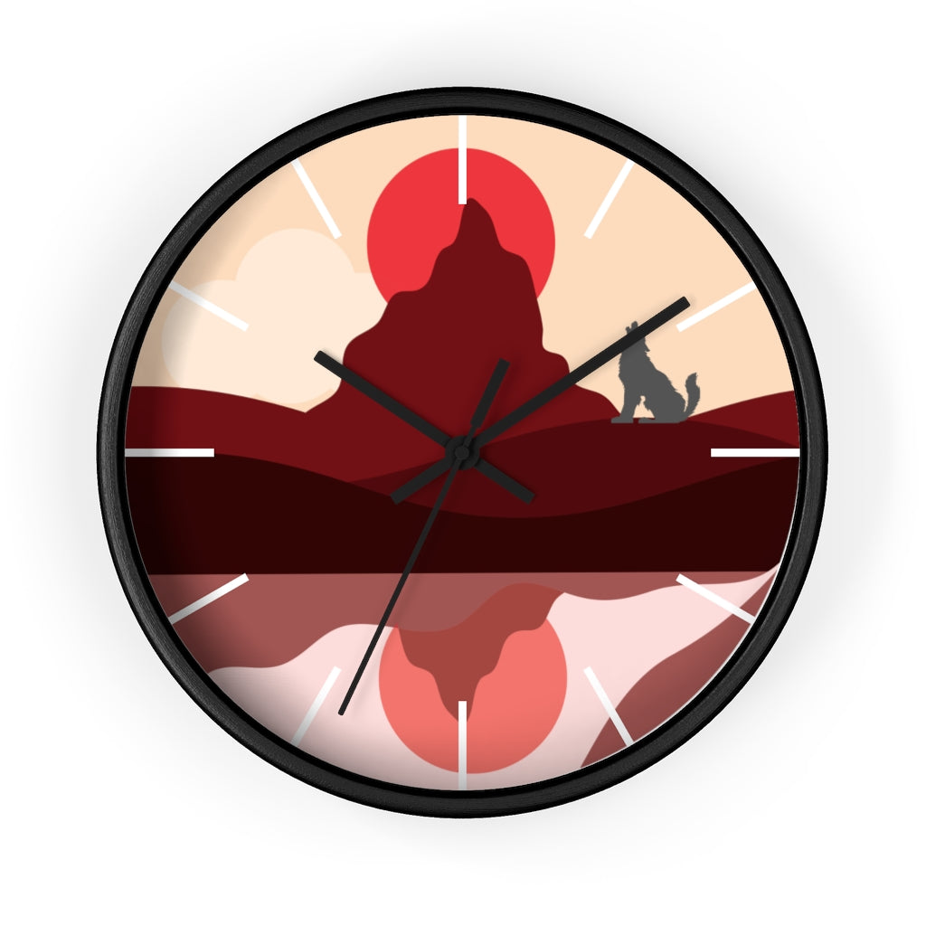 Stylish Southwest Midwest Wall Clock - Rustic Decor for Living Room, Kitchen & Office - Perfect for Home & Office Decor