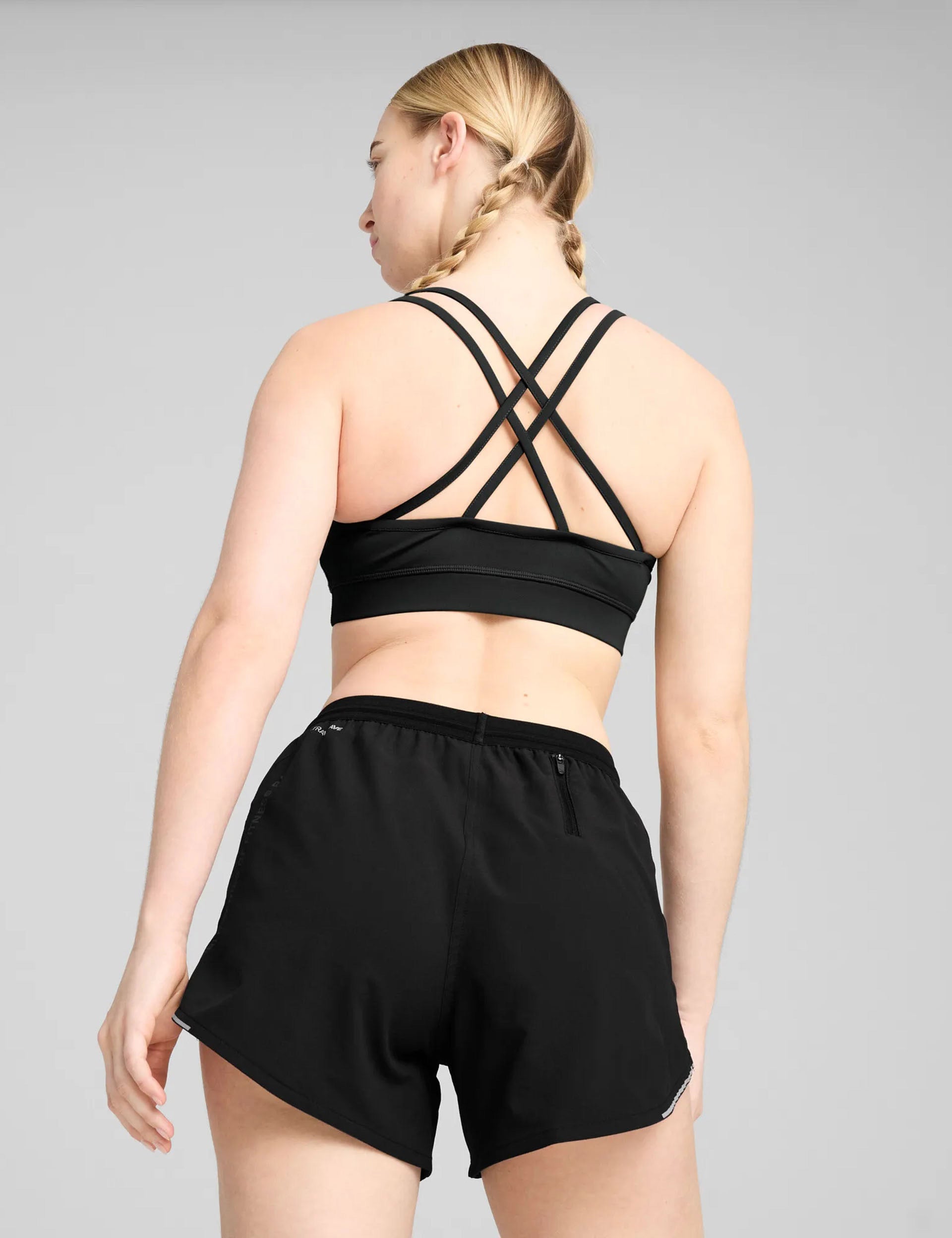 Puma x Hyrox Move Strappy Sports Bra for Women - High Support, Breathable & Comfortable - Black - Perfect for Running, Gym & High-Intensity Workouts