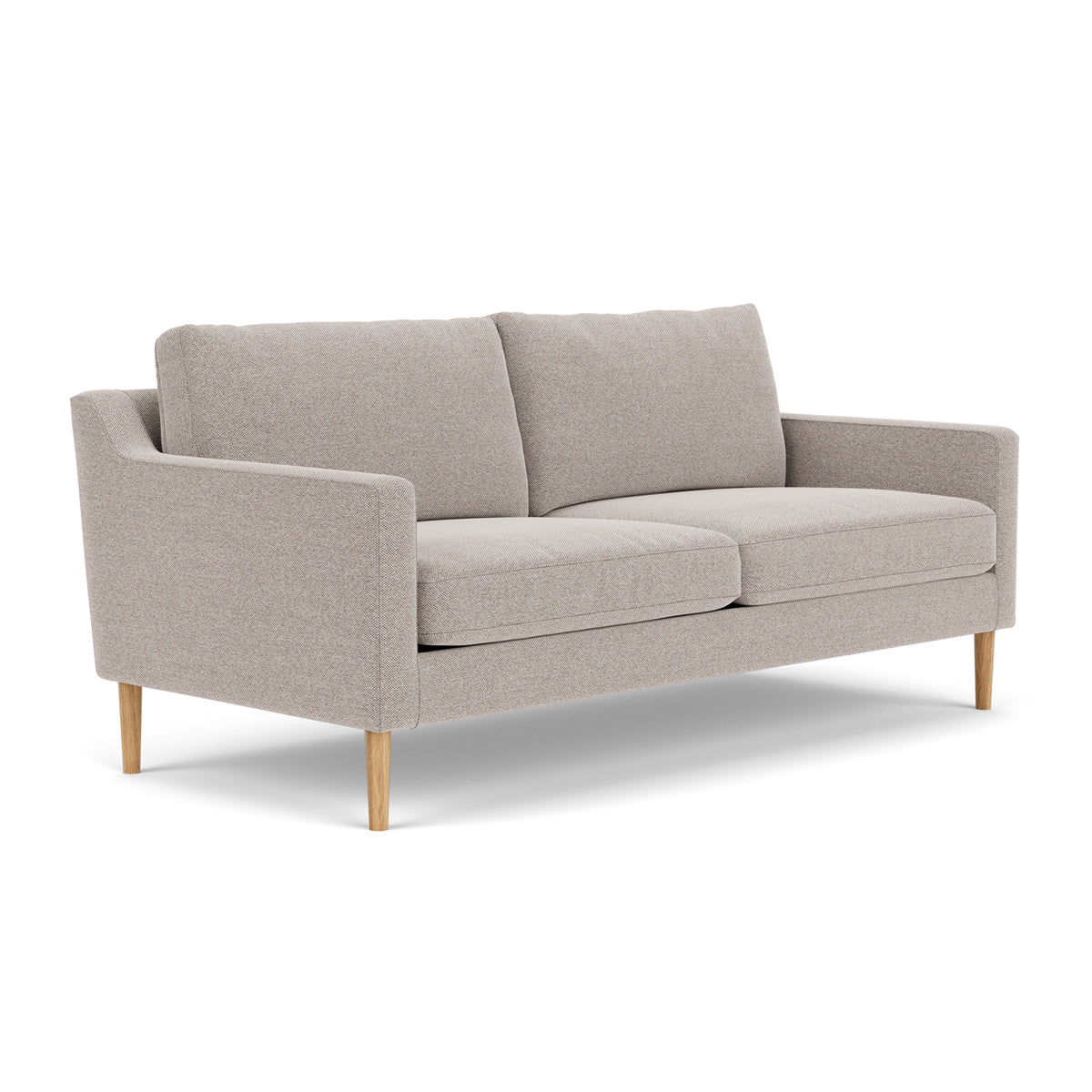 Astha Fabric 2-Seater Sofa - Comfortable Modern Loveseat for Living Room, Apartment & Small Spaces | Durable Upholstered Couch for Relaxing & Entertaining