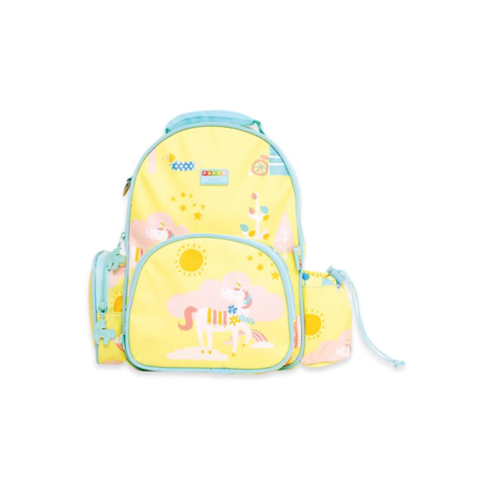 Awwbaby Medium Kids Backpack - Park Life Design | Durable School Backpack for Boys & Girls Age 2+ | Lightweight Bookbag for Preschool & Kindergarten | Perfect for School, Travel & Daycare Use