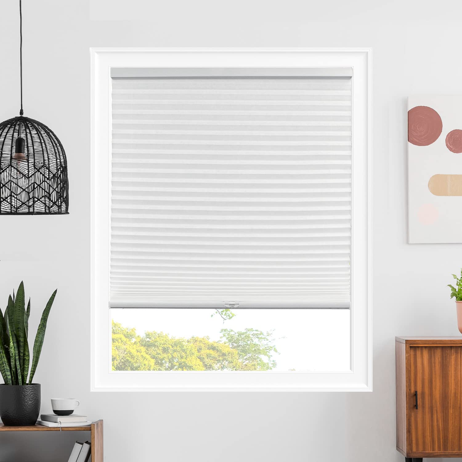 CHICOLOGY Cordless Cellular Shades for Windows - 23.5