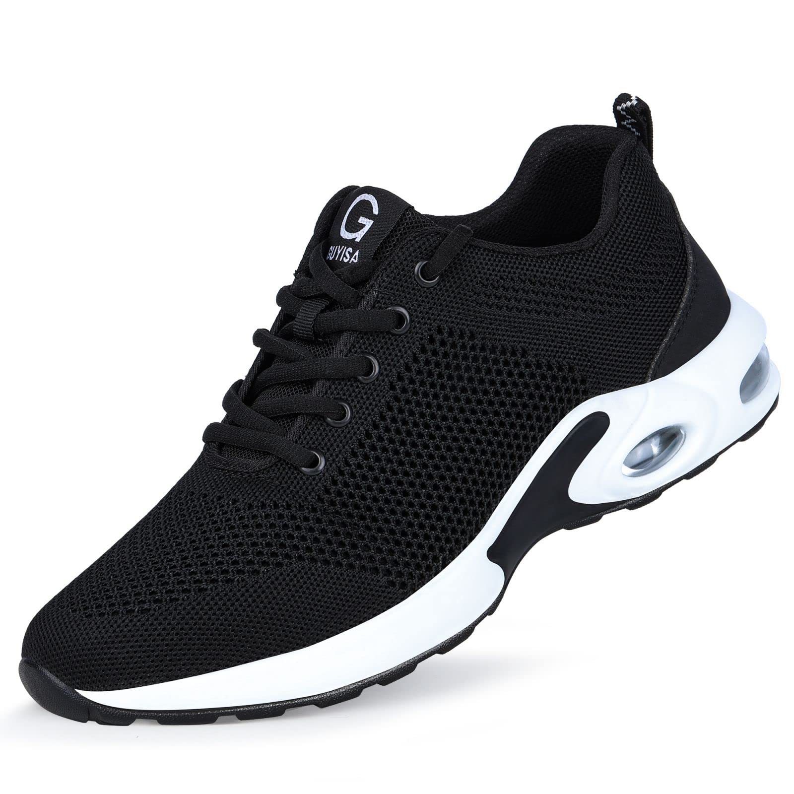 Lightweight Safety Shoes for Men & Women - Indestructible Steel Toe Work Shoes with Comfortable Composite Toe Protection | Ideal for Construction, Warehouse & Industrial Work