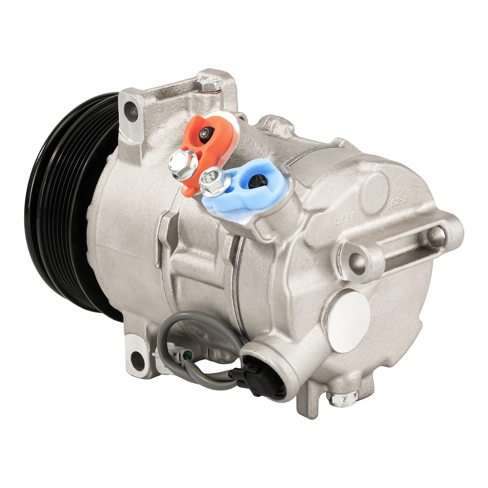 KAX AC Compressor 471-0834 158388 Replacement for Jeep Patriot 2009-2017, Dodge Compass 2009-2017, Dodge Caliber 2009-2012 - Air Conditioning Compressor for Cooling System Repair & Maintenance