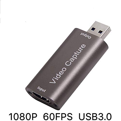 SUMPIGGER 4K HDMI Video Capture Card - USB 3.0/2.0 Compatible DSLR Camera Recorder for Live Streaming & Recording | 1080P HD Audio Video Grabber for Gaming, Podcasting, and Video Conferencing