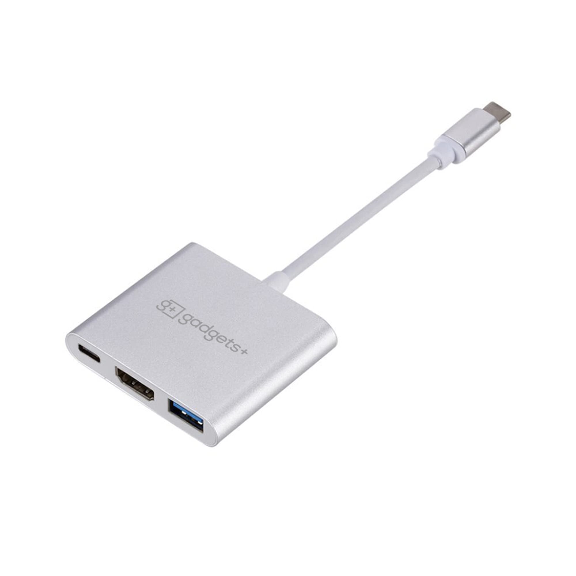 3-in-1 USB C Hub Adapter with HDMI - USB Type C 3.1 Docking Station for MacBook, iPad Pro, Nintendo Switch | Portable Multi-Port Converter for Work, Travel & Gaming