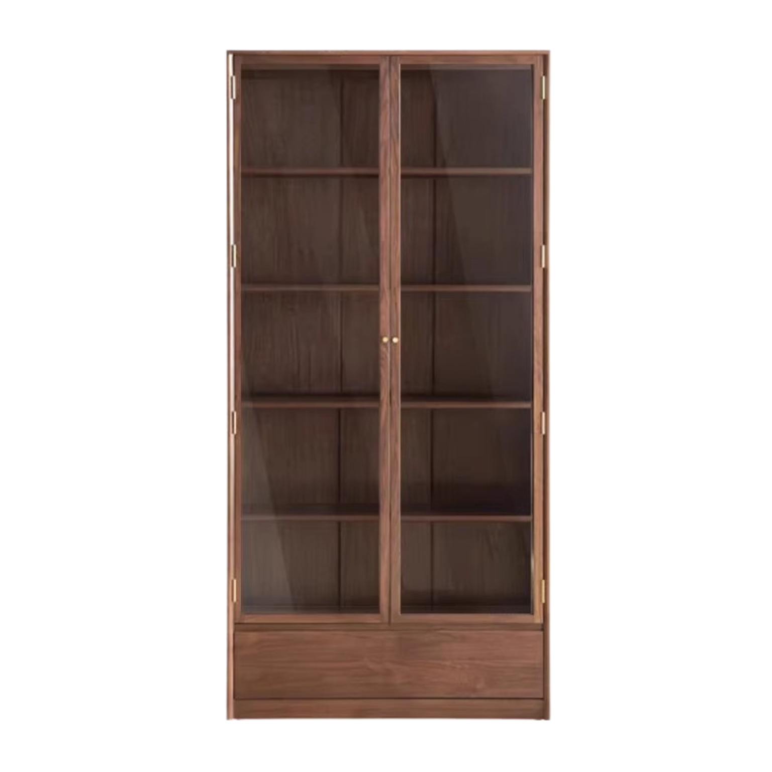 35.4х13.7х78.7 inch / 90х35х200 сm / Rich dark walnut color / Drawer bookcase Type D
