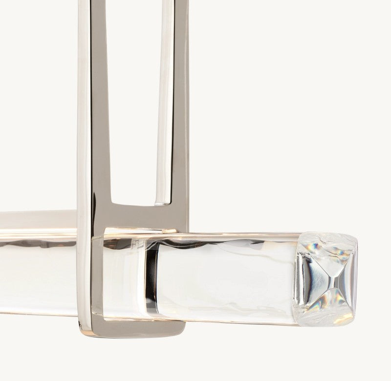 Modern Single Bar Linear Chandelier 60