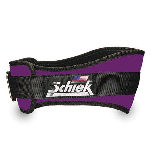 Schiek 2004 Weight Lifting Belt for Men & Women - Premium Purple Powerlifting Belt for Gym, CrossFit & Strength Training - Support for Deadlifts, Squats & Heavy Lifting