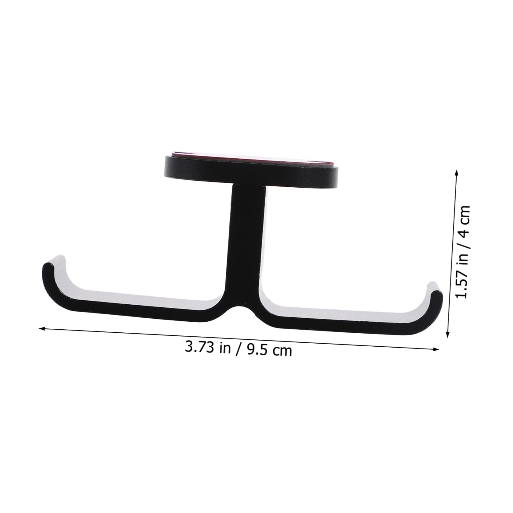 Uonlytech Headset Hanger 4-Pack - Space Saving Headphone Stand Hook for Computer, Gaming & Office Use - Durable Headset Holder for Desk Organization (Perfect for Gamers, Streamers & Remote Workers)
