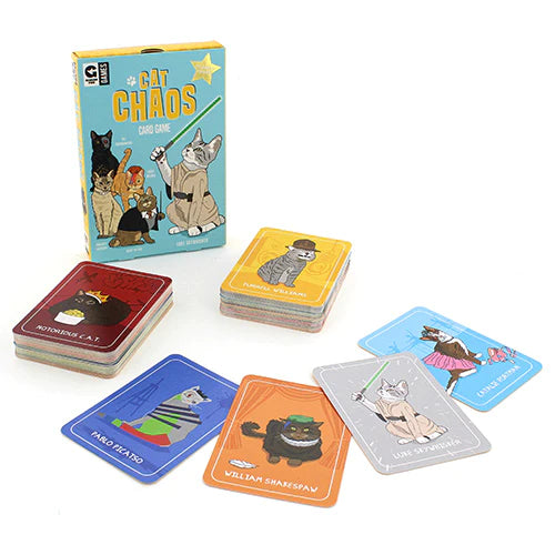 Cat Chaos Card Game - Fun Family Party Game for Adults & Kids | Purrfect for Game Nights, Gifts & Travel