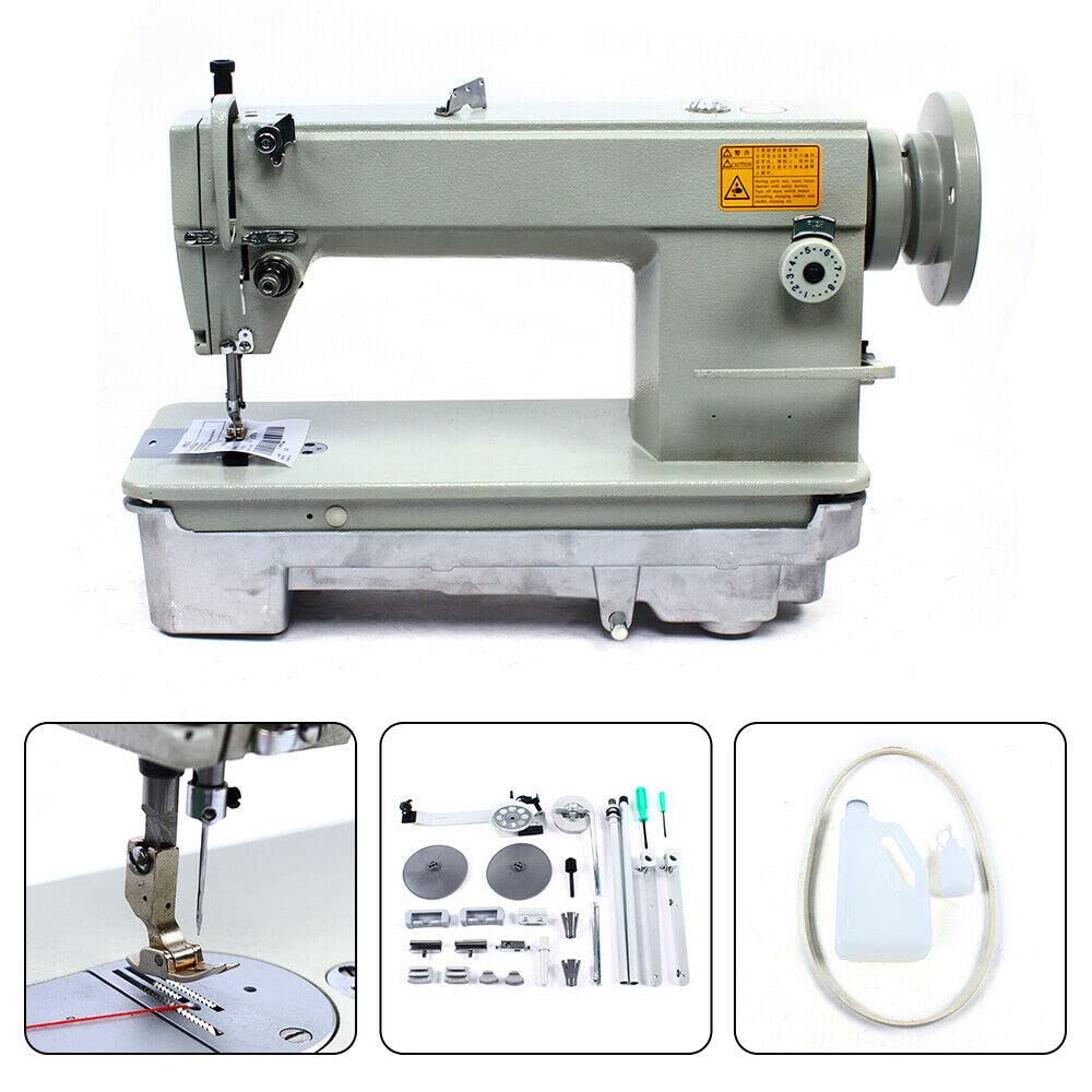 Heavy Duty Sewing Machine for Leather, Jeans & Fabrics - Portable Multifunctional Quilting Machine with Automatic Stitching & Accessory Kit | Perfect for DIY Projects, Upholstery, Tents & Clothing Repair