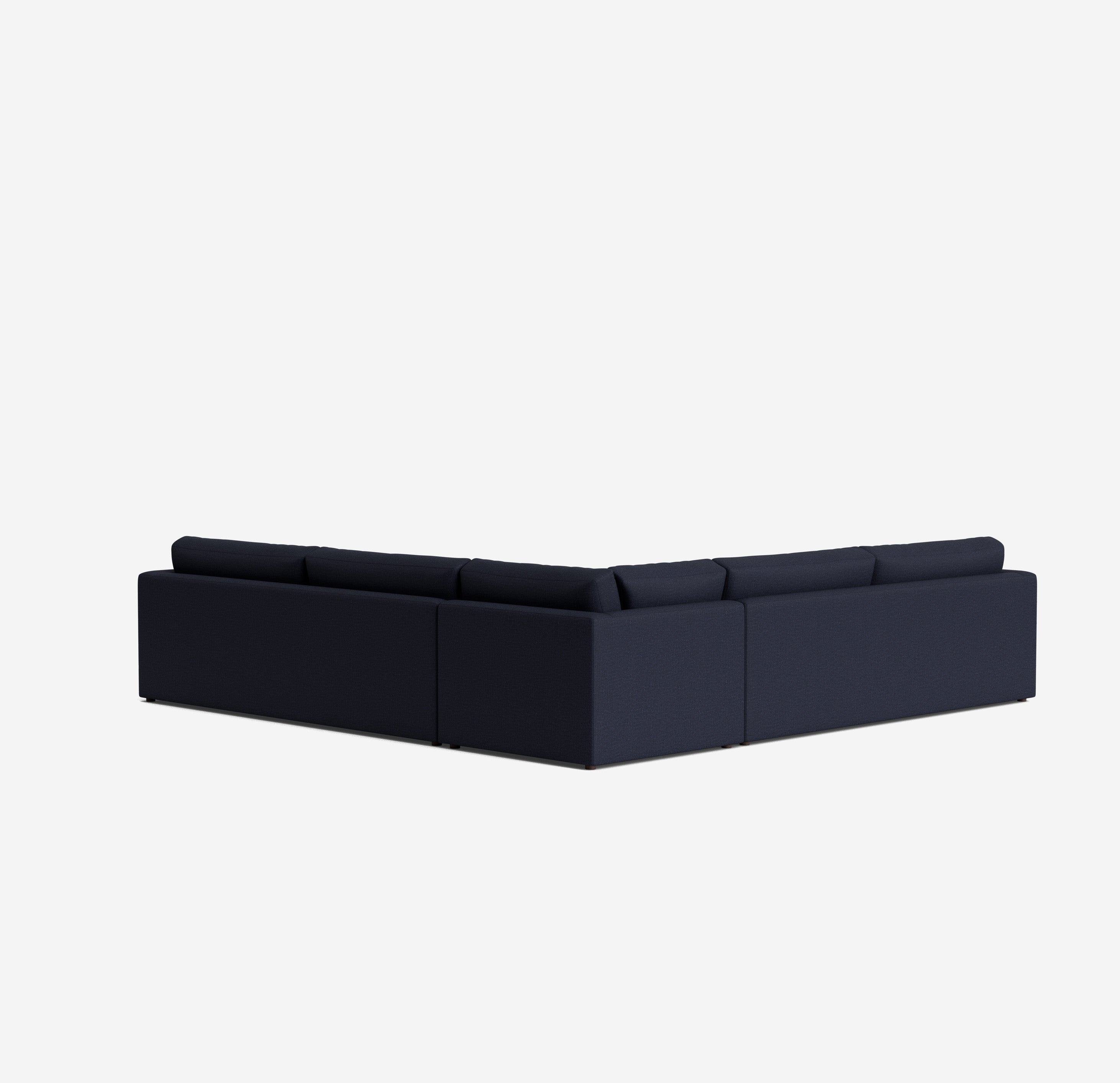 Durham Corner Sectional Sofa - Modern L-Shaped Couch with Storage | Comfortable Living Room Furniture for Small Spaces & Apartments