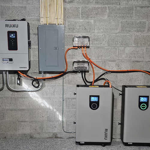 10kW Off Grid Solar Inverter - Single/Split Phase UL1741 Certified - Perfect for Home Backup Power & Remote Cabins
