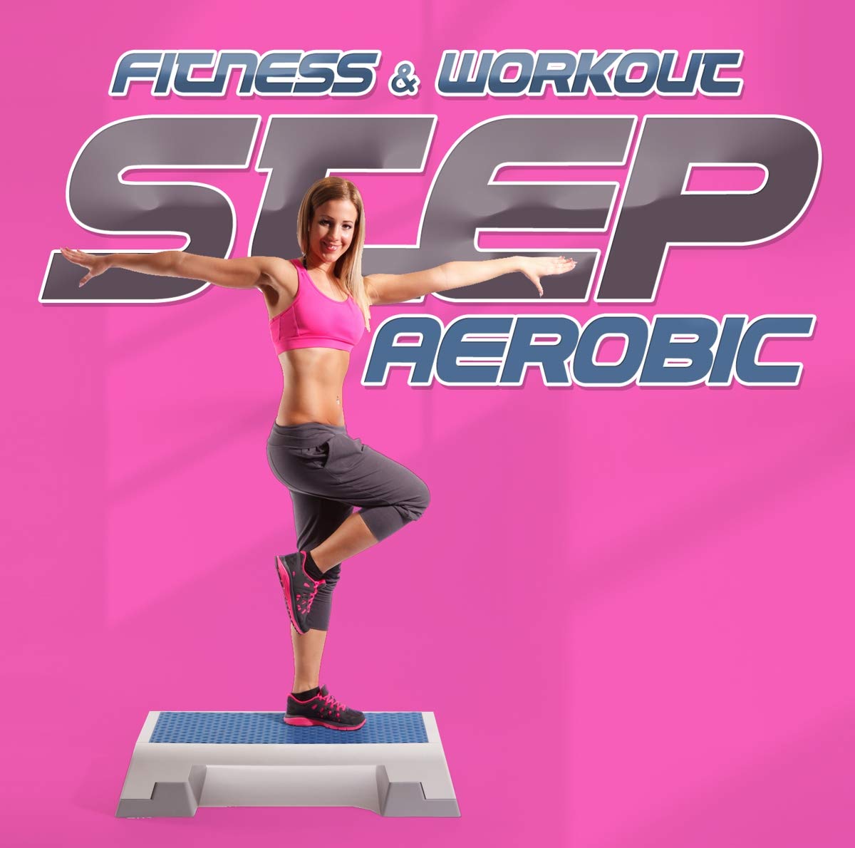 Best Step Aerobic Platform for Fitness & Workout - Lightweight, Non-Slip Home Exercise Equipment for Cardio, Leg Toning & Dance Workouts
