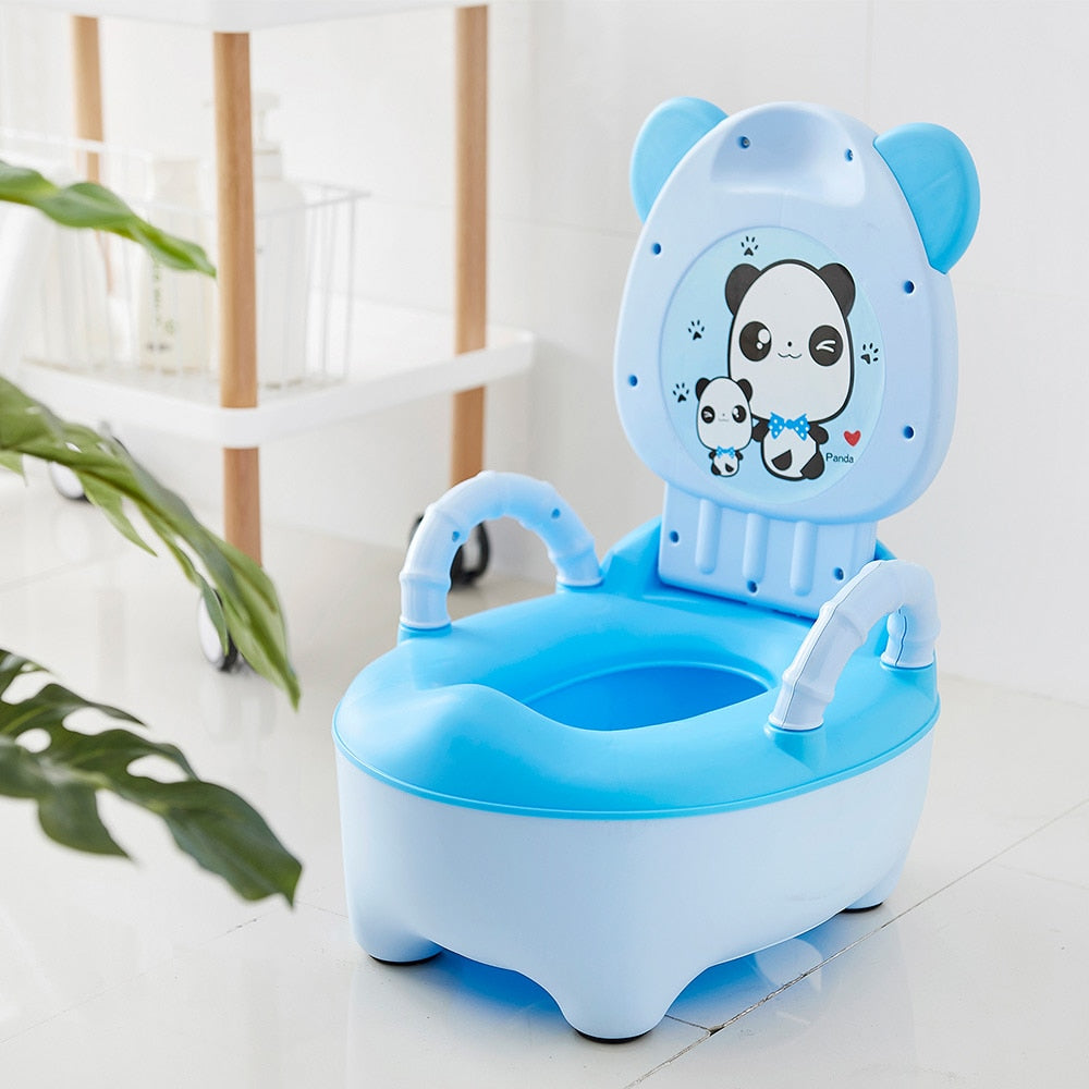 Baby Toilet Seat for Toddlers - Soft Cushioned & Anti-Slip Design for Safety & Comfort - Potty Training Essentials for Home & Travel Use