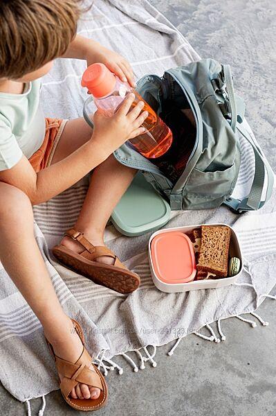 BergHOFF Leo To Go 2-Piece Kids Lunch Set - BPA-Free, Leak-Proof Containers for School, Picnics & Travel | Durable & Fun Design for Boys & Girls