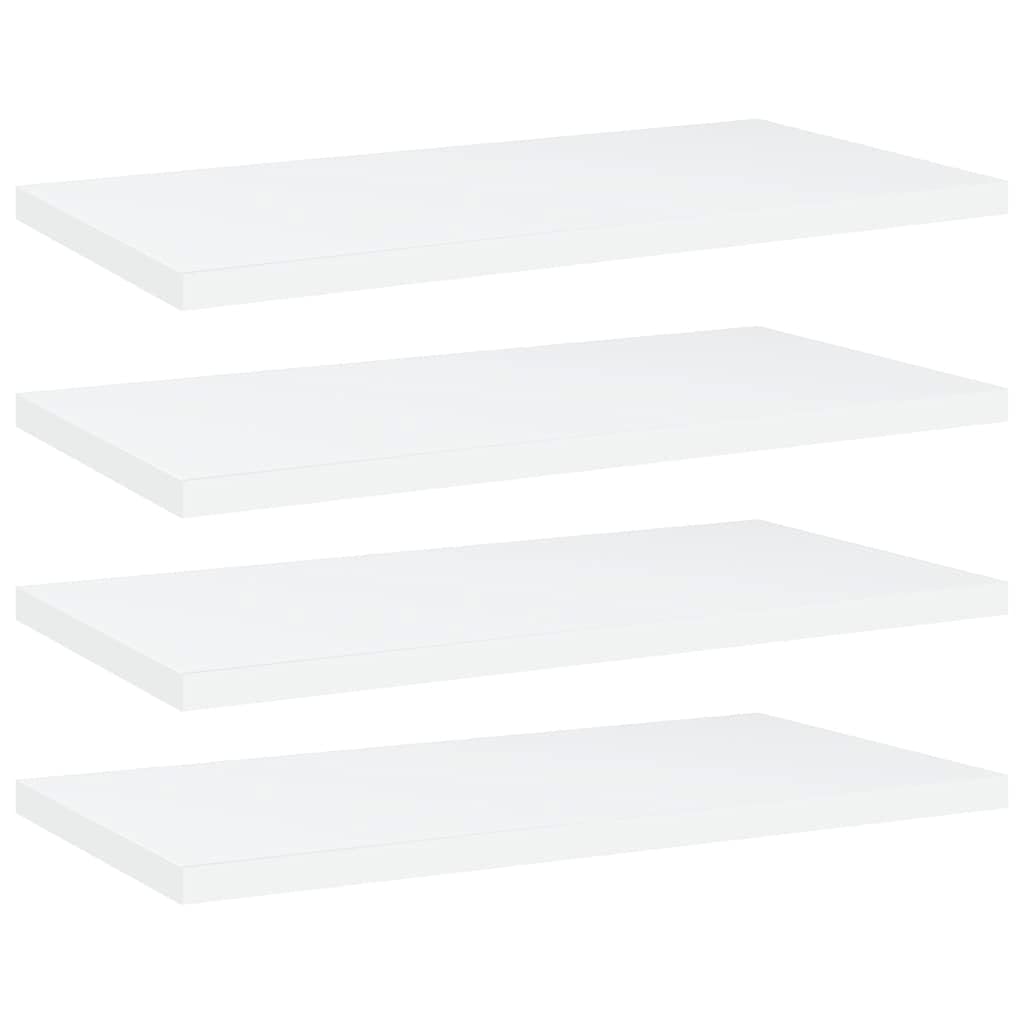 White Wall Shelf Display - 4 Pack 15.7