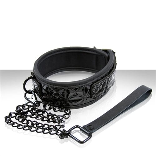Sinful Collar Black - Stylish Dog Collar for Small & Medium Breeds | Perfect for Daily Walks, Training & Fashion Accessories