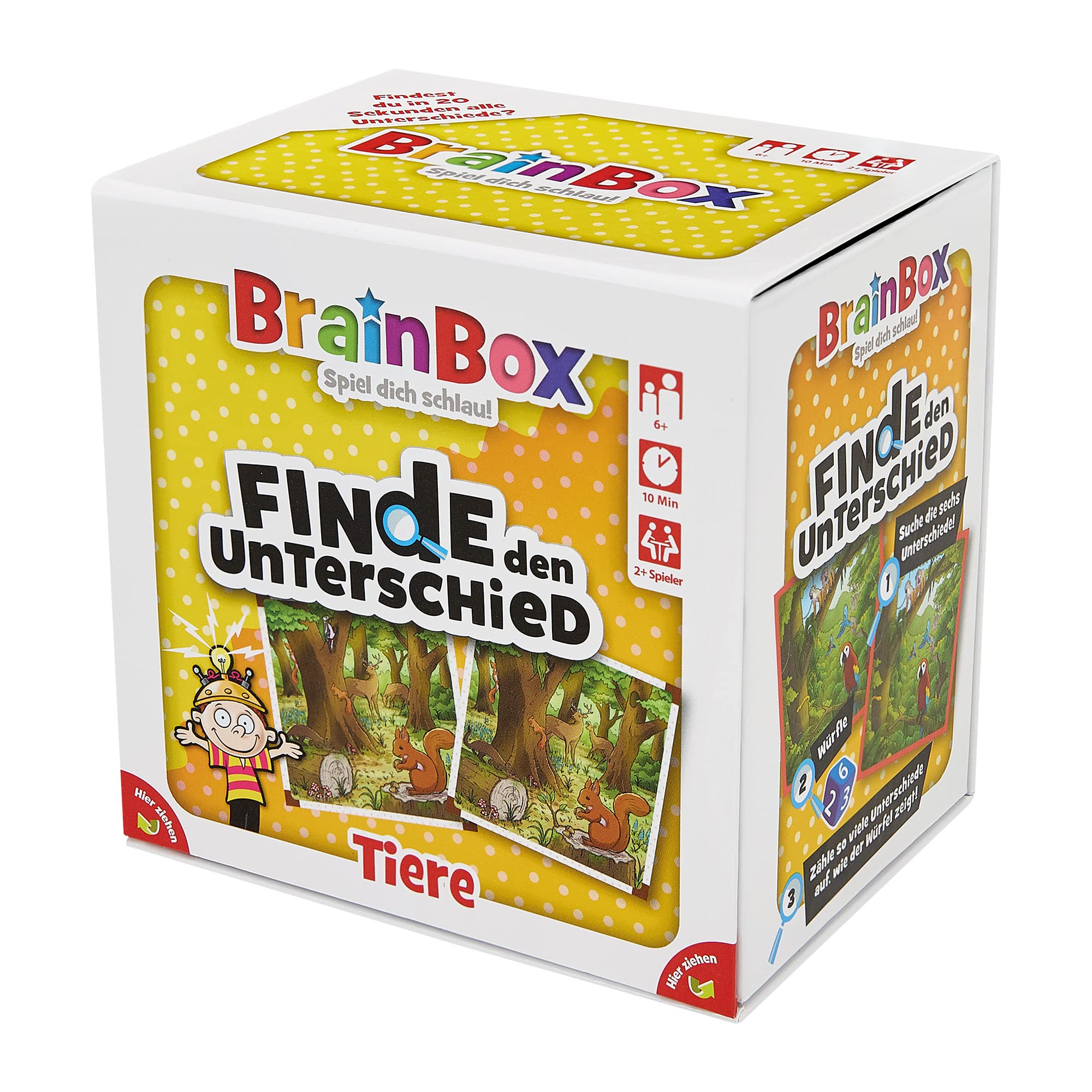 94917 Find The Difference Animals - Educational Search Game for Kids 6+ | Multi-Coloured Learning Activity for Home & Classroom