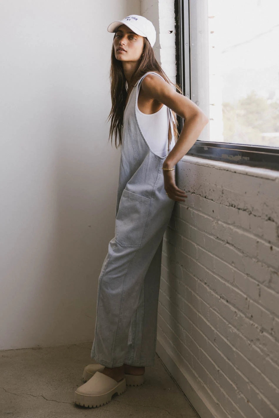 Marie Blue Jumpsuit for Women | Comfortable & Stylish One-Piece Outfit | Perfect for Casual Wear, Office, and Evening Events | FINAL SALE