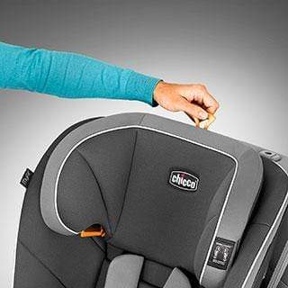Chicco MyFit Zip Harness + Booster Car Seat for Kids - Convertible, Adjustable & Comfortable - Granite Color - Perfect for Travel, School & Family Road Trips