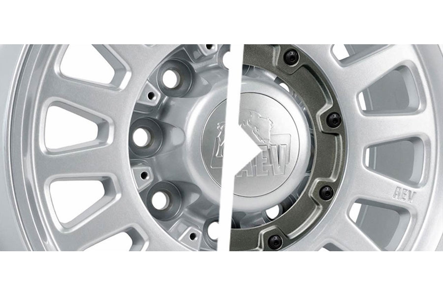 AEV Salta HD Trim Ring - Onyx Black Wheel Accessory for Jeep Wrangler & Gladiator | Off-Road & Custom Truck Upgrade