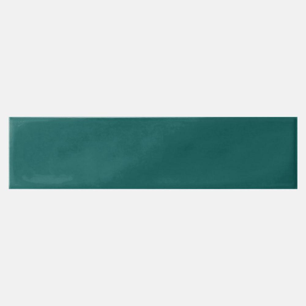 Metro Dark Green Wave 68x280 Matte Subway Tile - Premium Ceramic Wall Tile for Kitchen Backsplash, Bathroom & Shower - Waterproof & Easy to Clean