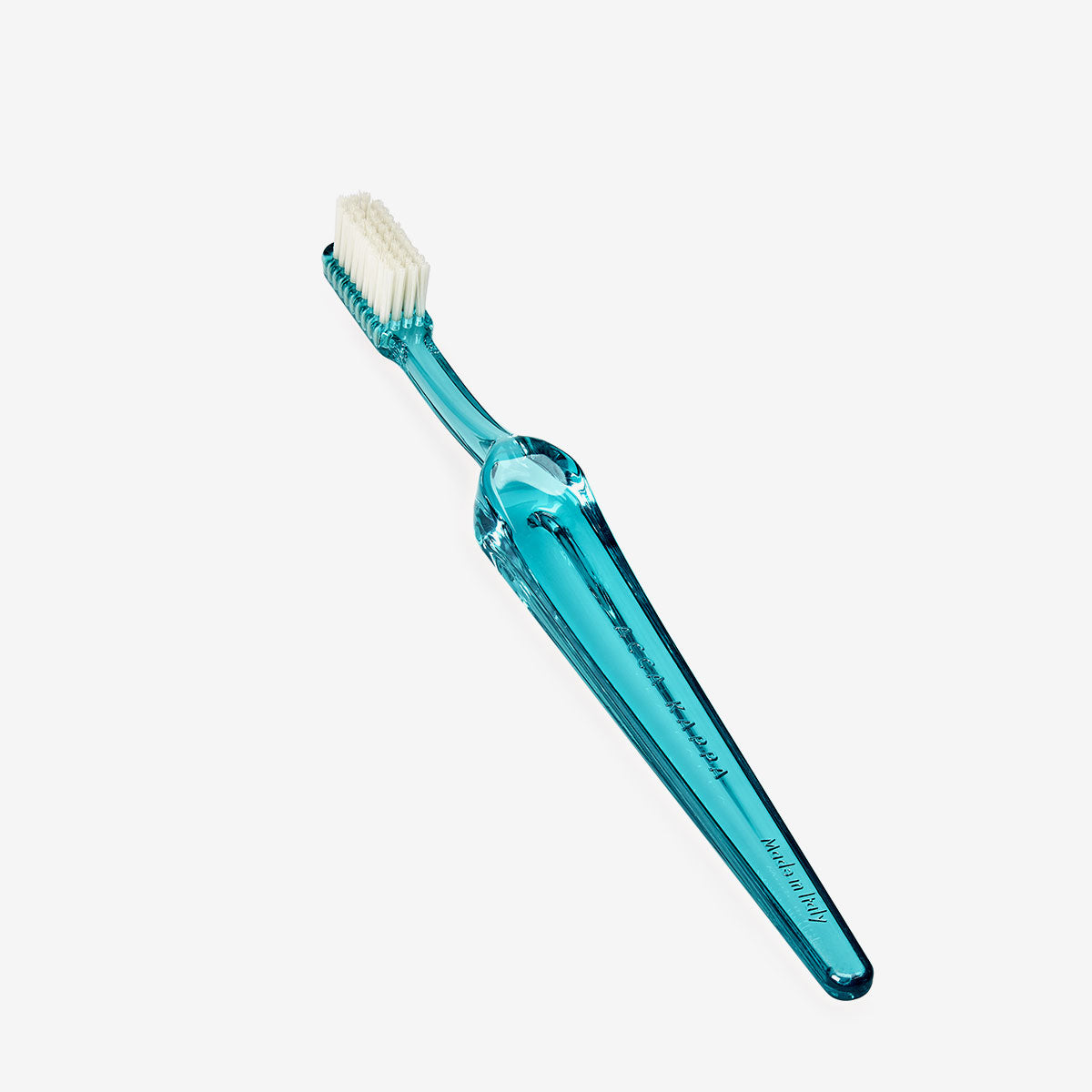 Lympio Turquoise Soft Bristle Toothbrush - Gentle Cleaning for Sensitive Teeth & Gums, Eco-Friendly Bamboo Handle (Pack of 4) - Perfect for Travel, Home & Office Use