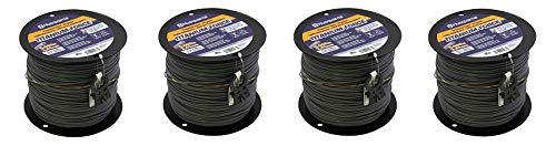 Husqvarna 639005106 Titanium Force String Trimmer Line .095-Inch 3LB Spool (4 Pack) - Durable Weed Eater Replacement for Lawn Care & Landscaping