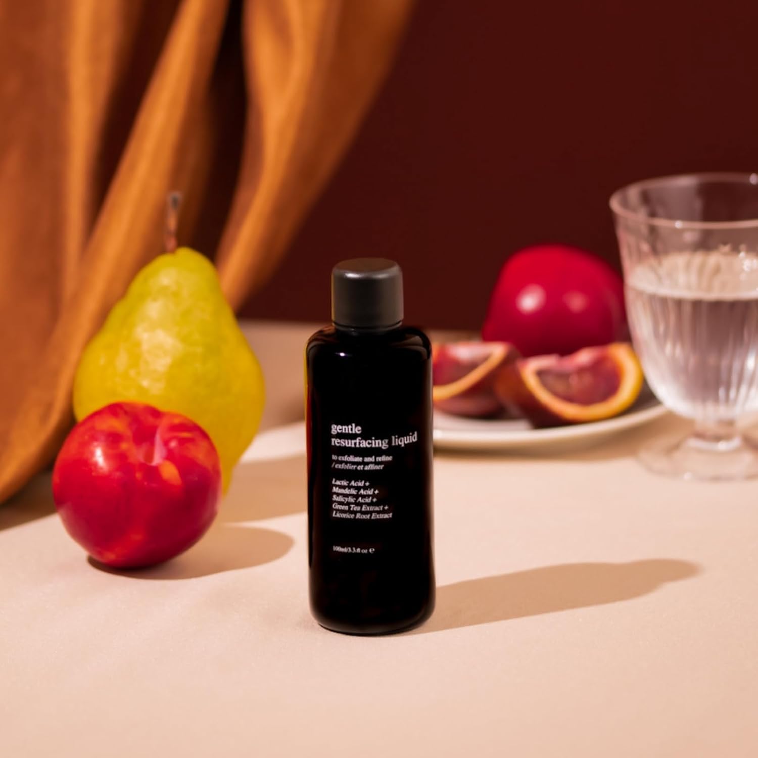 Gentle Resurfacing Liquid Exfoliator with Triple Acid Complex - Hydrating & Exfoliating Facial Toner for Pore Minimizing & Blemish Treatment - 100ml for Glowing Skin | Perfect for Daily Skincare Routine & Post-Workout Refresh