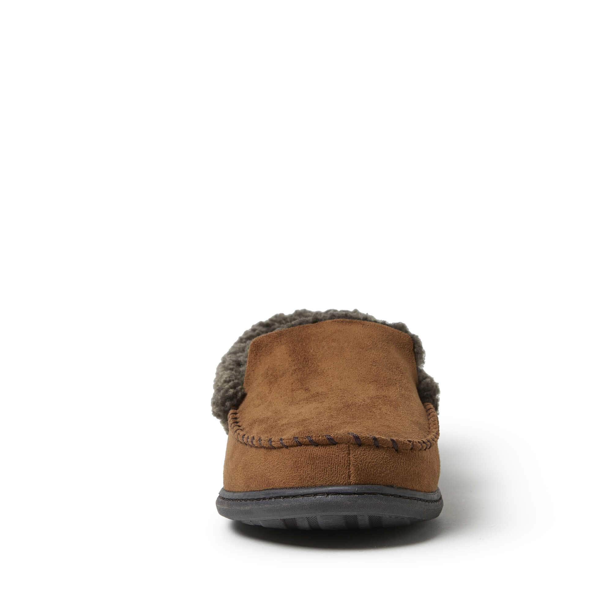 Eli Microsuede Moccasin Slippers for Women - Soft Indoor/Outdoor House Shoes with Memory Foam - Comfortable for Home, Office & Travel