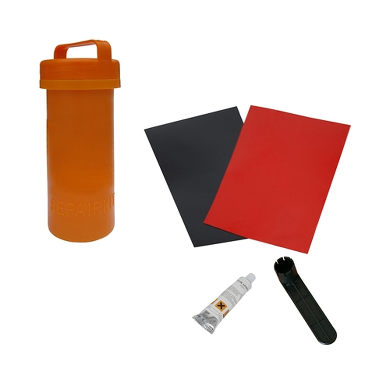 Aleko Inflatable Boat Repair Kit - Complete Essentials for PVC & Rubber Boats - Emergency Patch & Glue Set for Leaks - Perfect for Fishing, Rafting & Water Sports