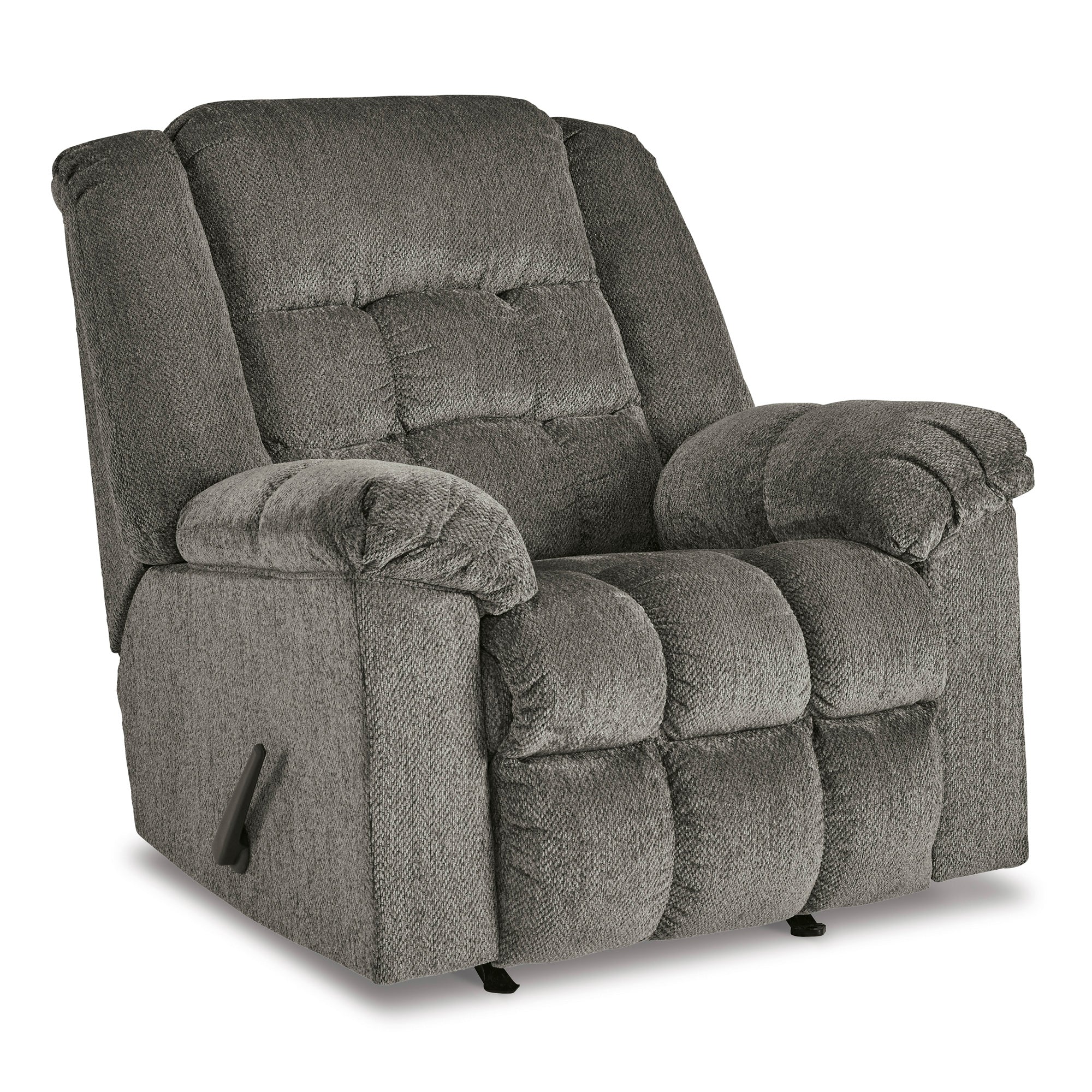 Kegler Rocker Recliner Chair - Comfortable Swivel Glider Rocking Chair with Padded Cushions for Living Room, Nursery, or Bedroom - Perfect for Relaxing, Nursing, and Reading