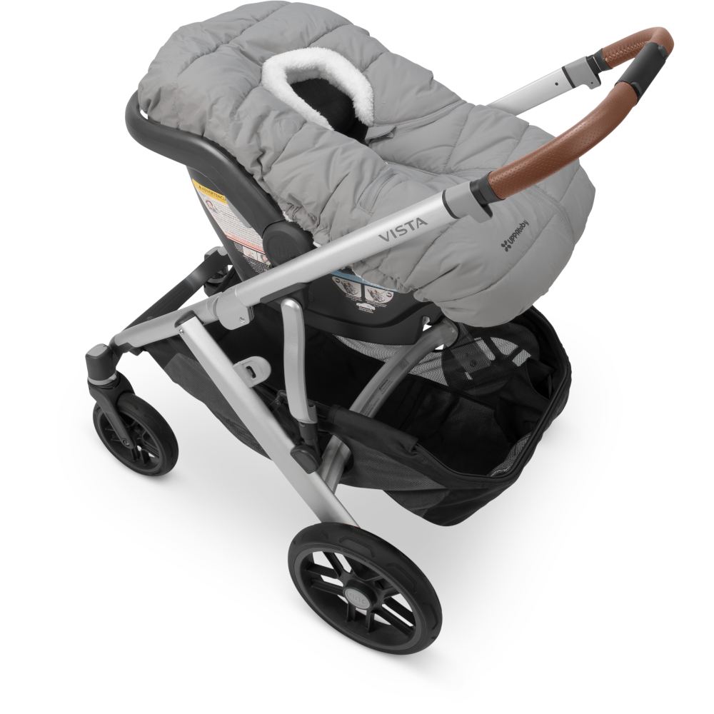 UPPAbaby CozyGanoosh - Soft & Warm Infant Car Seat Cover for Aria, Mesa/Mesa V2, Mesa Max - Perfect for Winter, Cold Weather & Outdoor Adventures