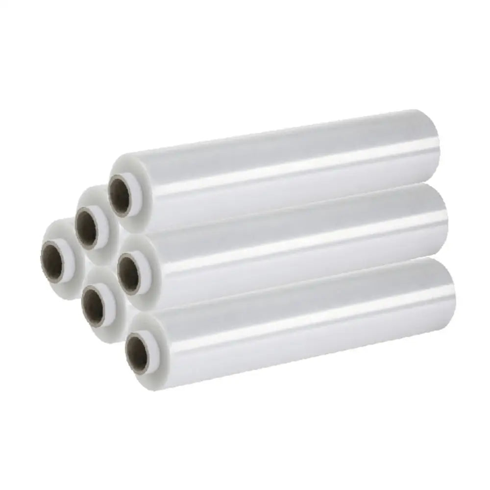 400mm x 200M Heavy Duty Clear Pallet Stretch Wrap - Industrial Strength for Secure Shipping & Storage (6 Rolls per Box) - Perfect for Warehouse, Logistics & Moving Supplies