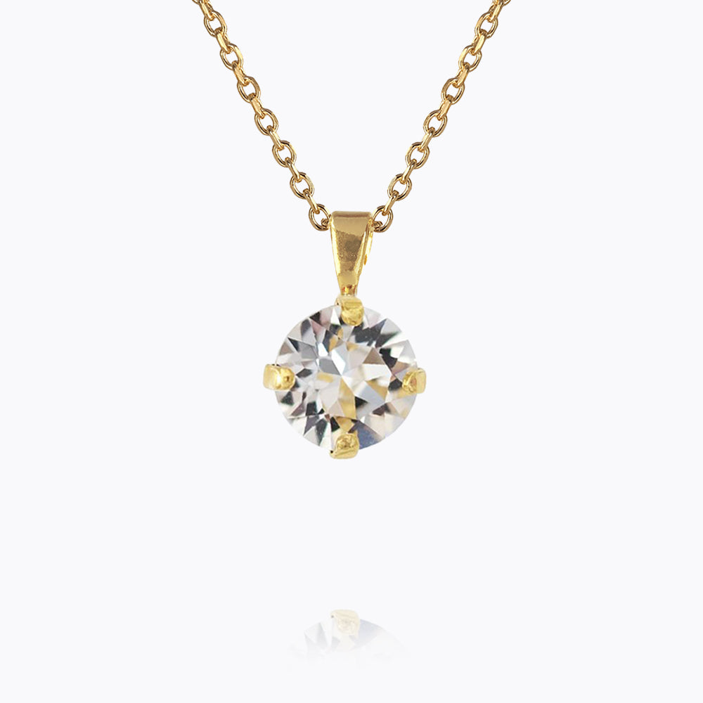 Elegant Classic Petite Crystal Necklace for Women - Perfect for Everyday Wear, Date Nights & Special Occasions