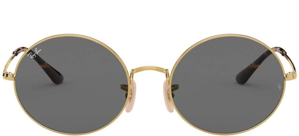 Ray-Ban RB1970 Oval Sunglasses for Men & Women - Classic Aviator Style UV Protection - Perfect for Driving, Beach, and Outdoor Activities