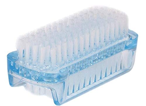 Bhavya Enterprises Nail Brush - Professional Manicure & Pedicure Cleaning Brush for Hands & Feet - Dead Skin Remover & Toe Nail Scrubber for Men & Women (Pack of 1) - Perfect for Home Spa, Salon & Personal Grooming Care