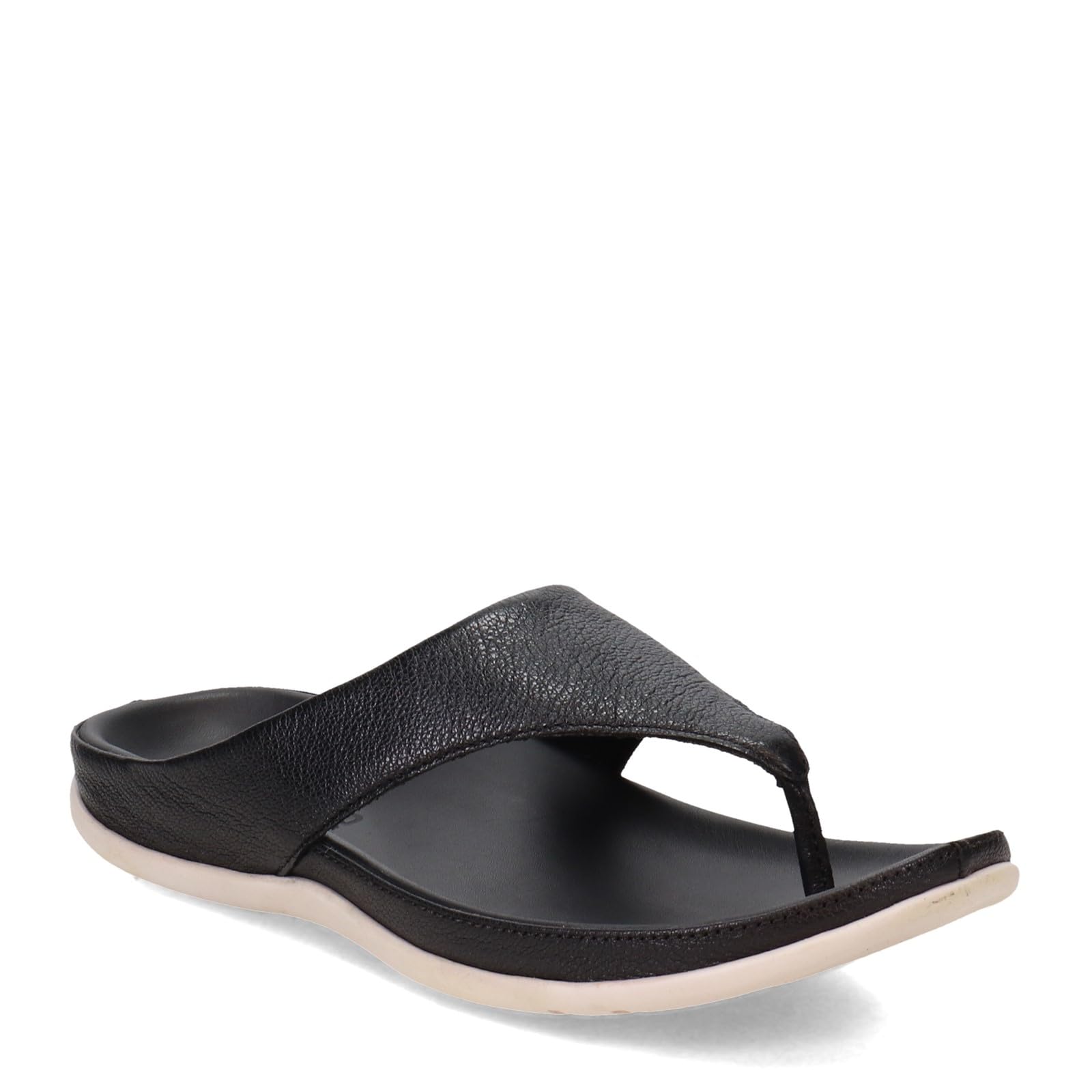 Strive Maui Women's Supportive Sandals - Comfortable Black Walking Shoes for Women Size 9 Medium - Perfect for Beach, Travel & Summer Outdoor Activities