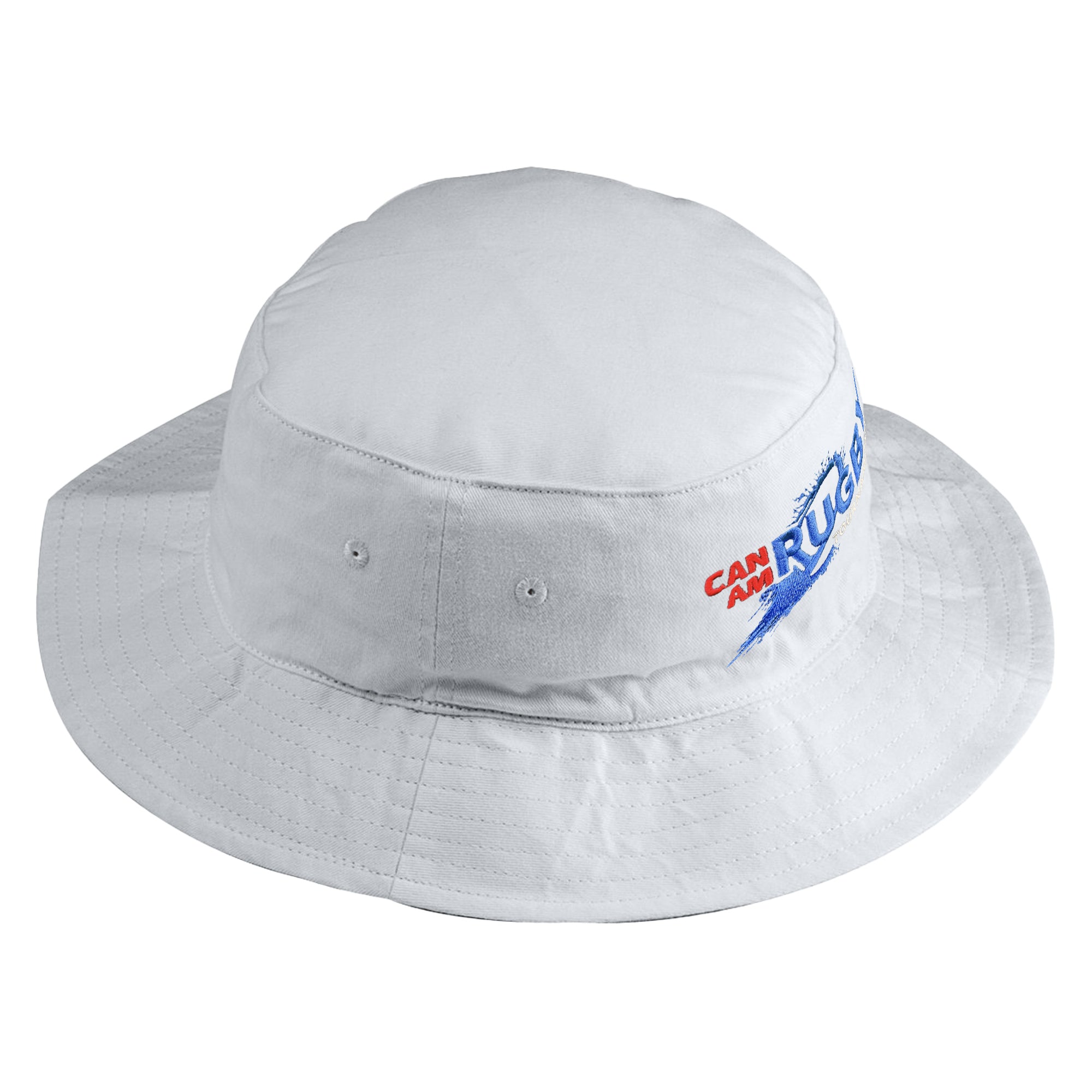 Can Am Rugby Bucket Hat for Men & Women - Adjustable Cotton Sun Hat for Outdoor Sports, Beach, Fishing - UV Protection & Breathable Design