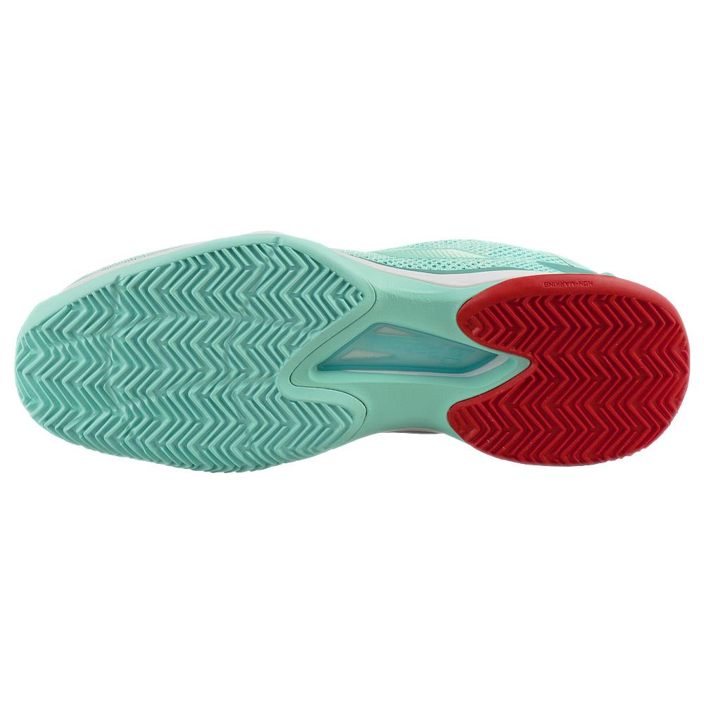 Babolat Women's Jet Tere Clay Court Tennis Shoes Yucca/White - Perfect for Clay Court Matches & Training Sessions