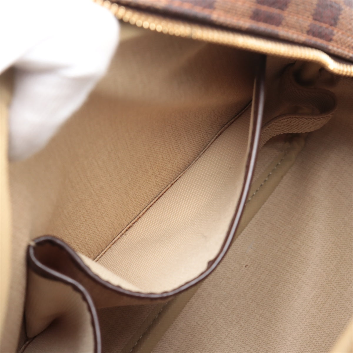 Louis Vuitton Damier Ebene Deauville Handbag for Women - Luxury Designer Tote Bag with Leather Trim | Perfect for Work, Travel & Everyday Use