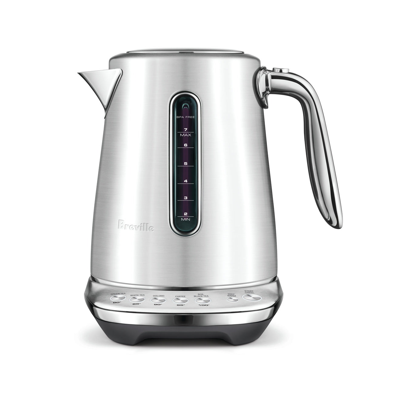 Breville Smart Kettle Luxe - Fast Boiling Electric Kettle with Temperature Control & Keep Warm Function - Perfect for Tea, Coffee & Pour Over Brewing at Home or Office