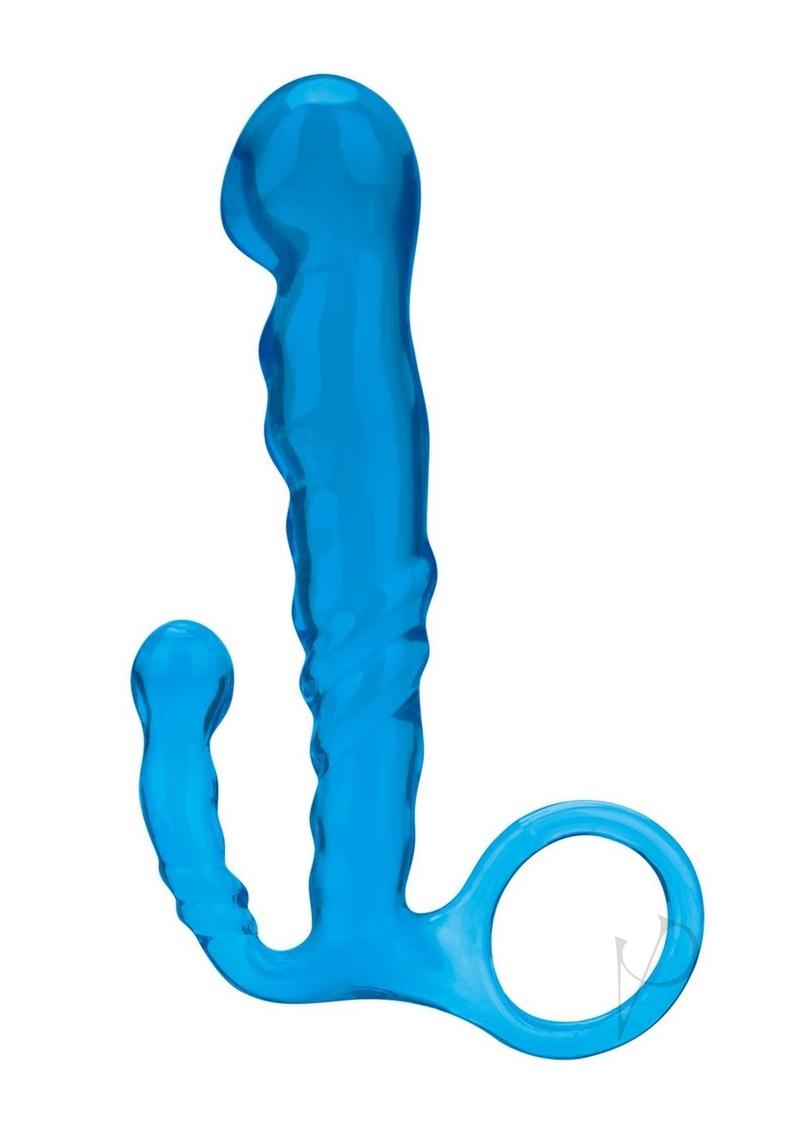Blue Line Beginners Prostate Massager 4.5in - Premium Silicone Anal Stimulator for Men - Perfect for Stress Relief & Intimate Wellness - Use at Home for Relaxation & Pleasure