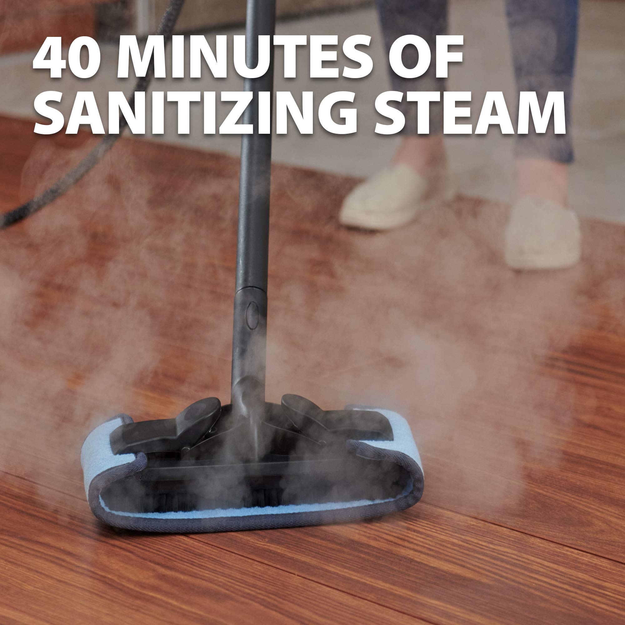 **Wagner Spraytech 915e On-Demand Steam Cleaner & Wallpaper Remover - Multipurpose Power Steamer with 18 Attachments (Including Storage Compartment) - Perfect for Floors, Tiles, Grout, and Home Deep Cleaning**