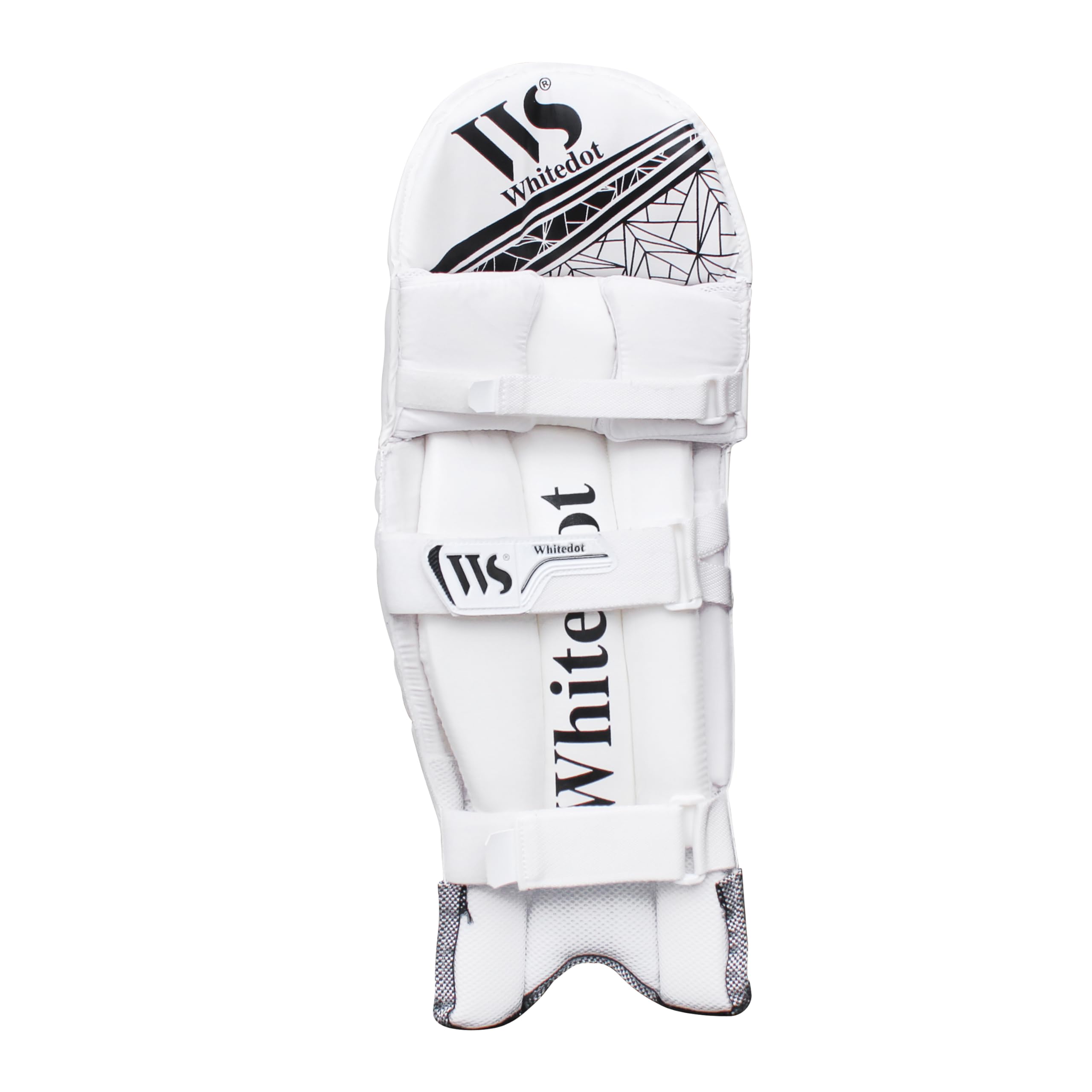 Whitedot DOT 2.1 Cricket Batting Pads for Men - Left Handed (LH) - Lightweight Protective Gear for Cricket Practice & Matches