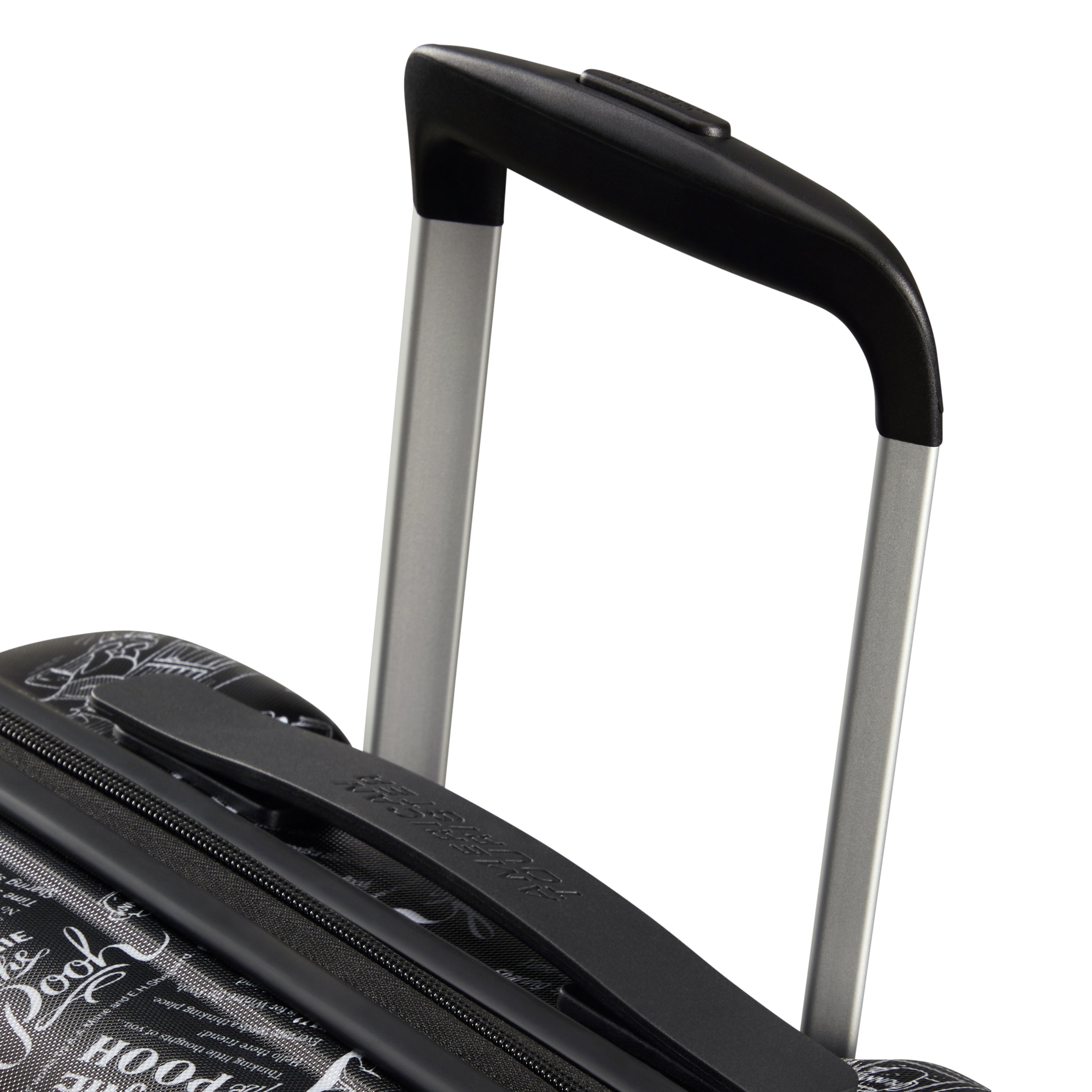 American Tourister Disney Winnie The Pooh Wavebreaker Spinner Carry-On Luggage - Lightweight Hardshell Suitcase for Air Travel, Family Vacations & Kids' Trips